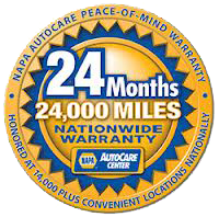 Napa Warranty